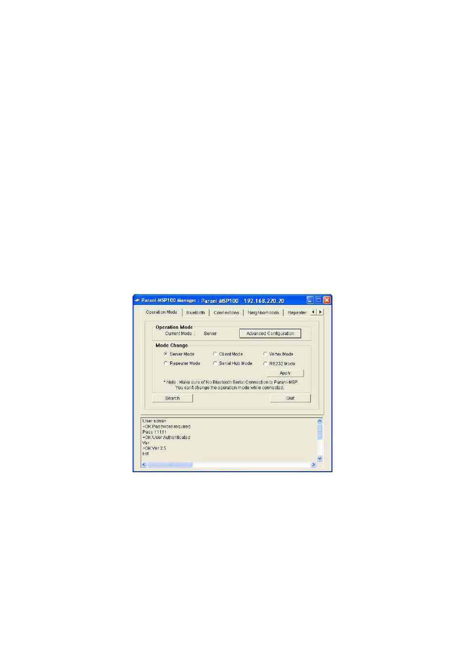 Appendix d: using parani-msp100 with serial/ip | SENA Parani-MSP100 User Manual | Page 63 / 73