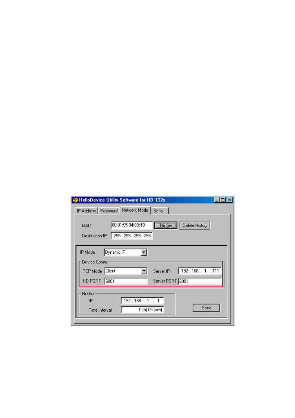 2 when the hellodevice is tcp client | SENA HD132x Series User Manual | Page 41 / 56