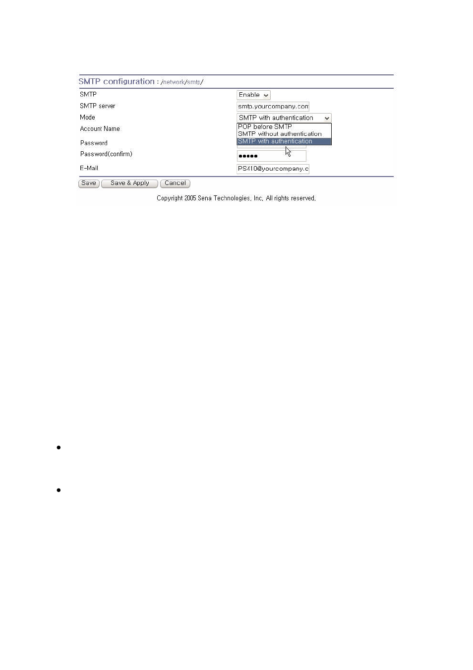 Ip filtering | SENA PS810 User Manual | Page 32 / 110