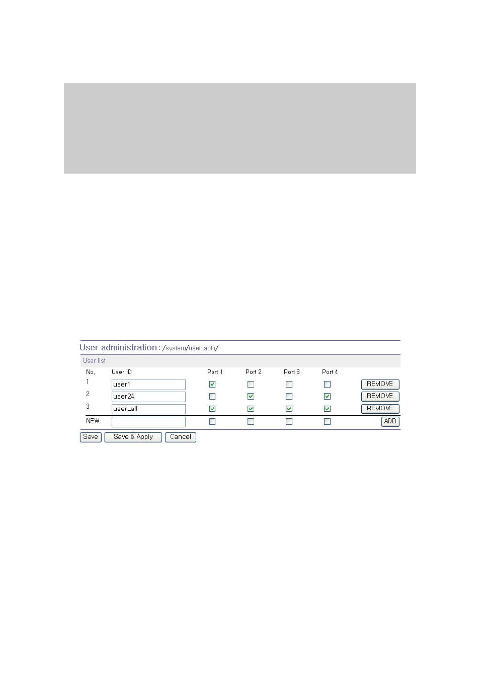 User administration | SENA PS810 User Manual | Page 78 / 110