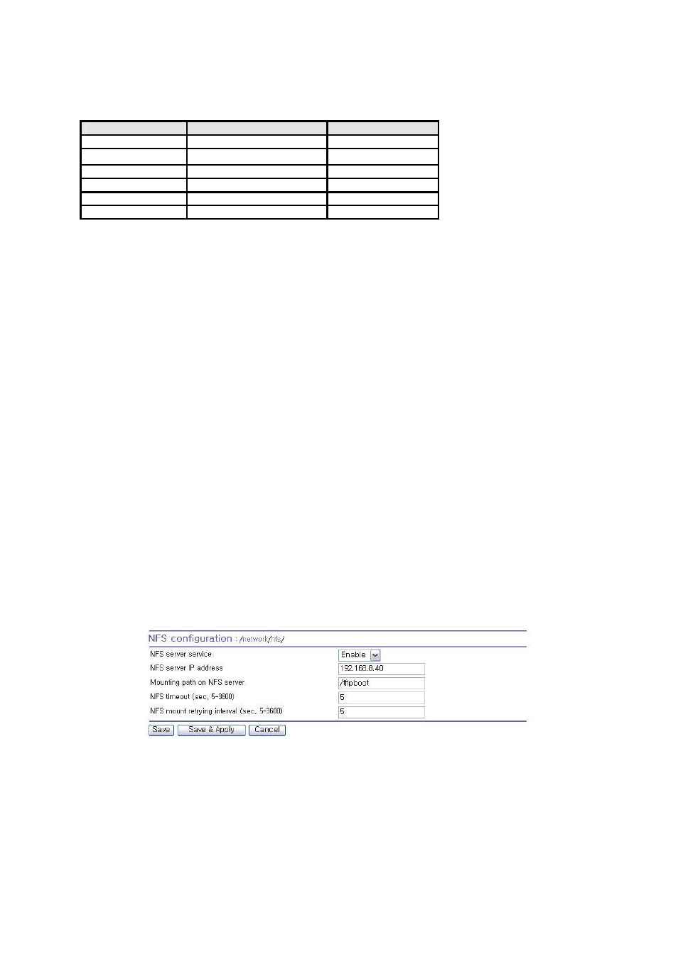 Nfs server configuration | SENA PS210W User Manual | Page 38 / 104