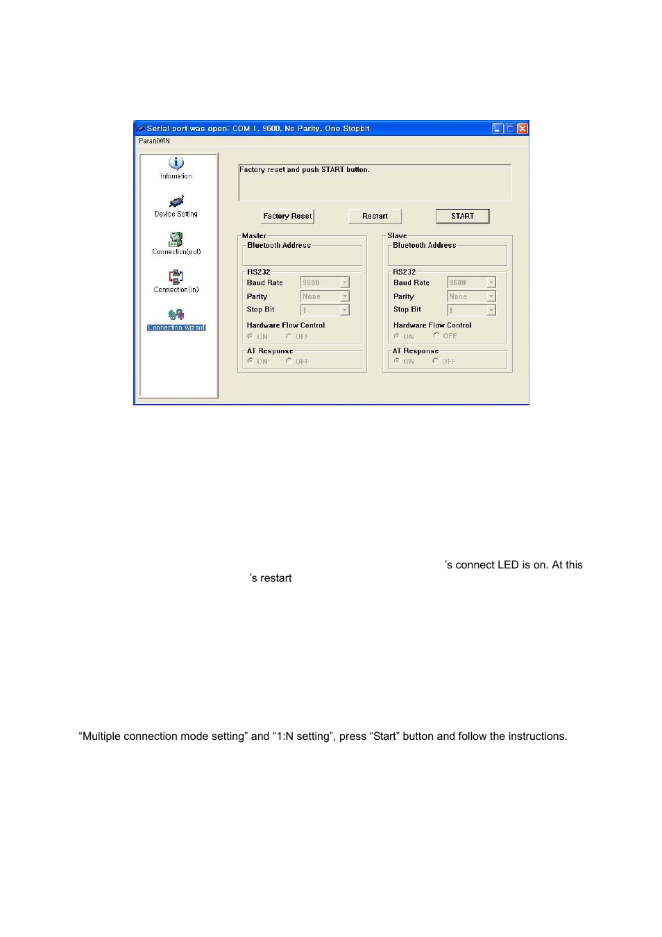 Parani multi wizard | SENA Parani-SD1100 User Manual | Page 22 / 53