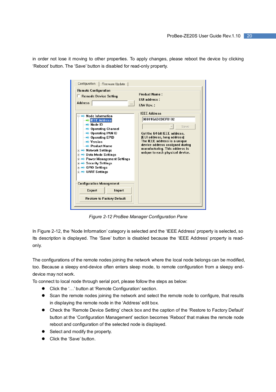 SENA ProBee-ZE20S User Manual | Page 20 / 102