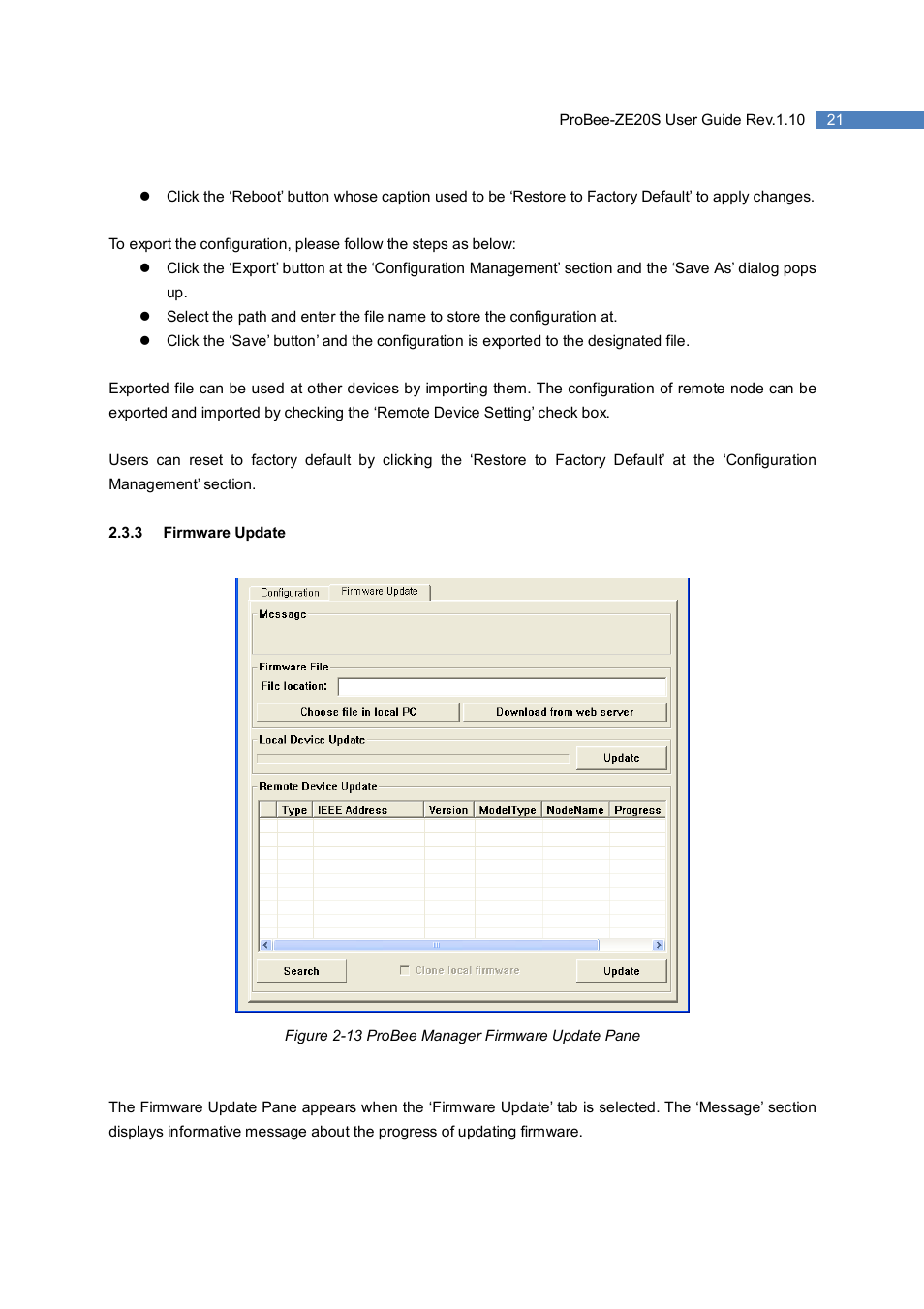 SENA ProBee-ZE20S User Manual | Page 21 / 102