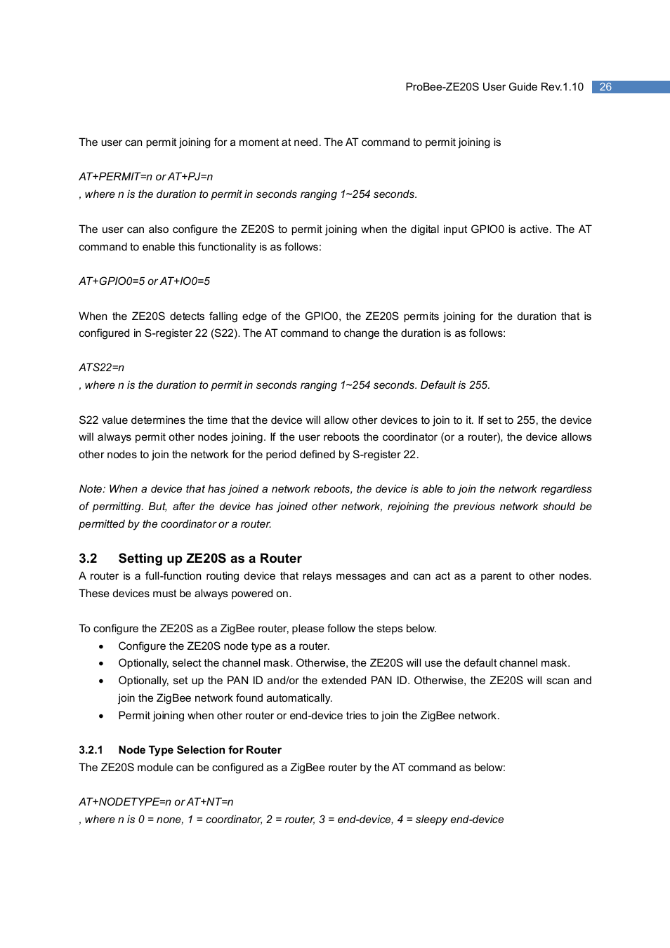 SENA ProBee-ZE20S User Manual | Page 26 / 102