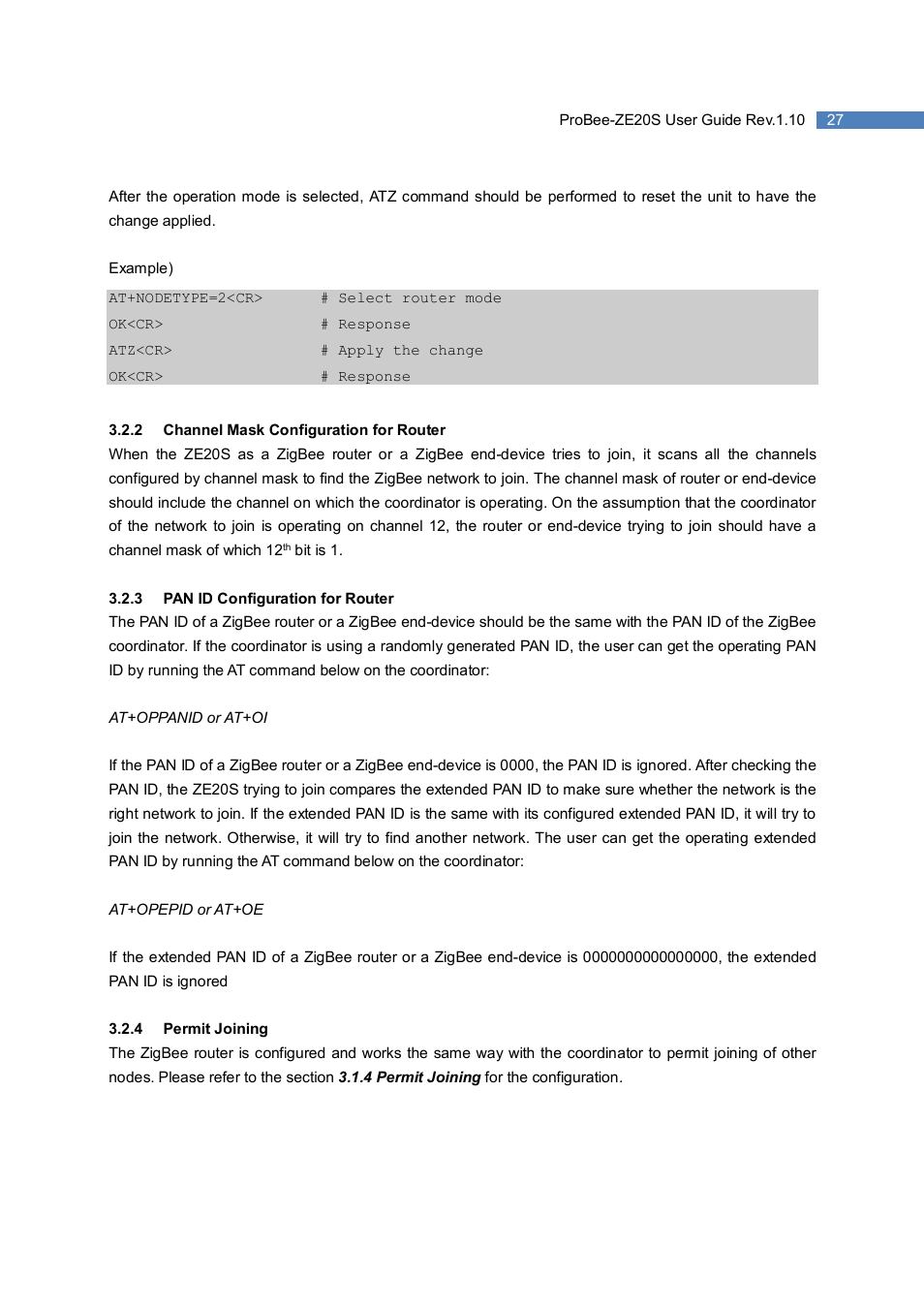 SENA ProBee-ZE20S User Manual | Page 27 / 102