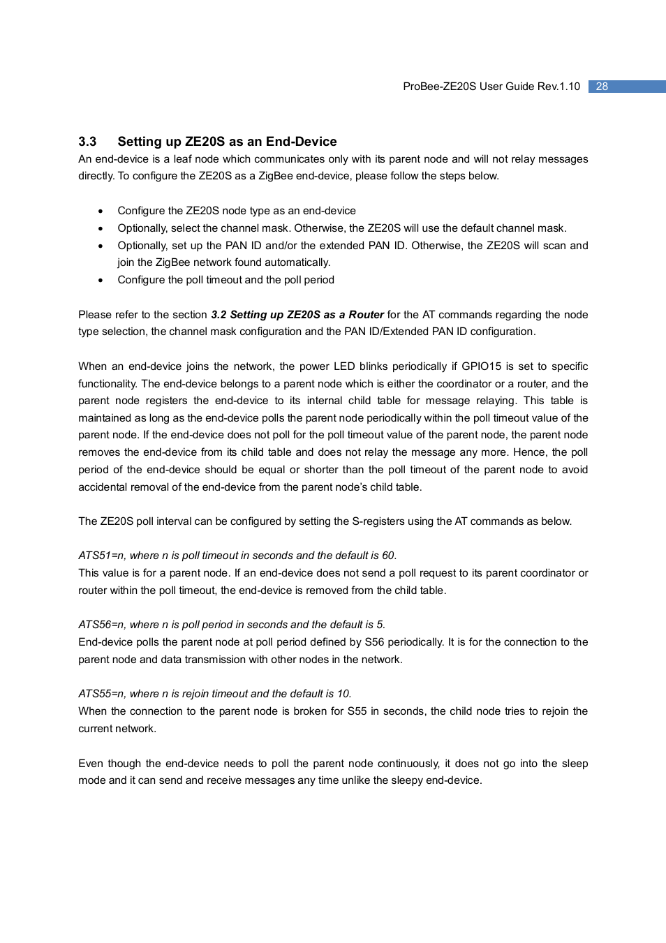 SENA ProBee-ZE20S User Manual | Page 28 / 102