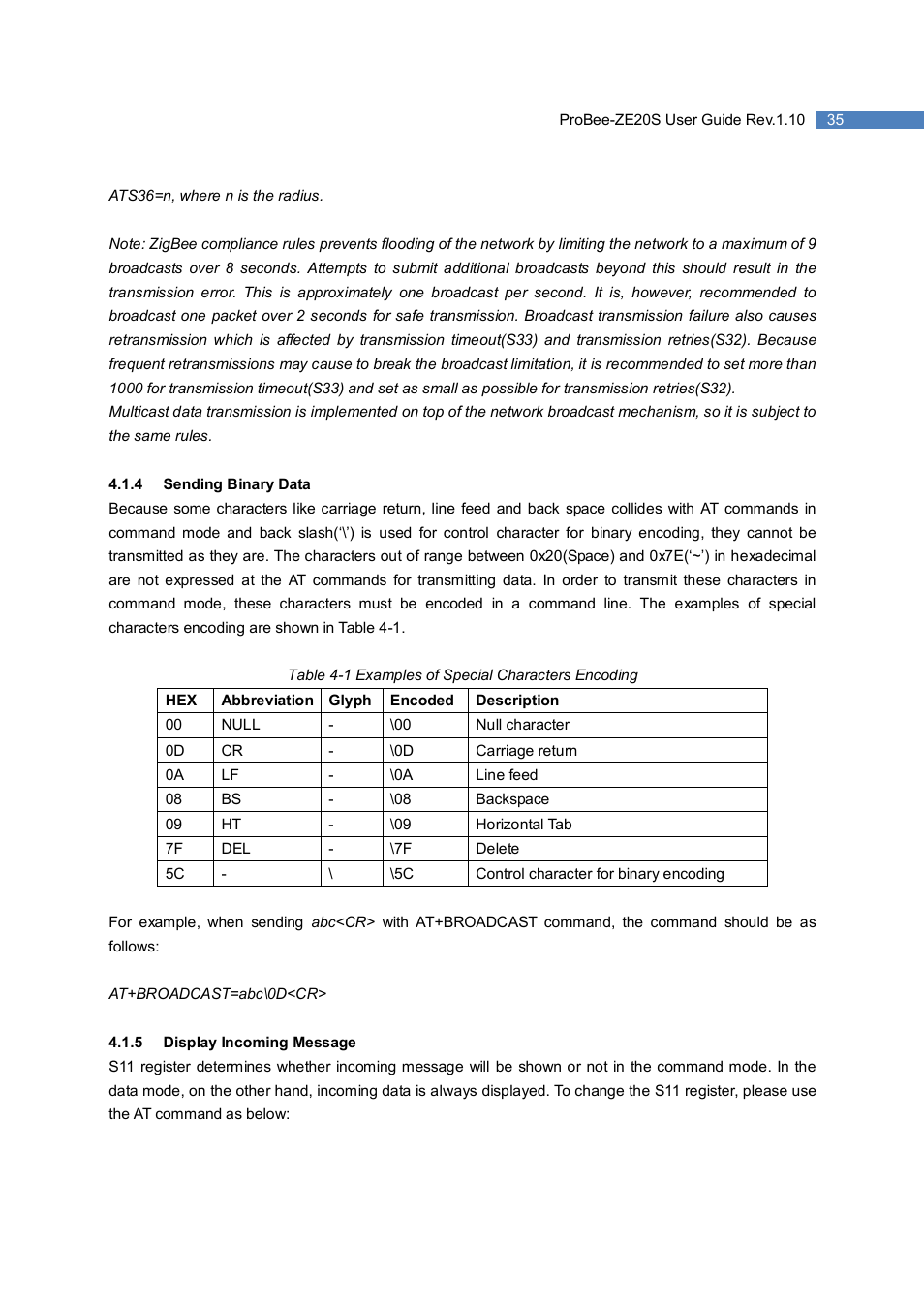 SENA ProBee-ZE20S User Manual | Page 35 / 102