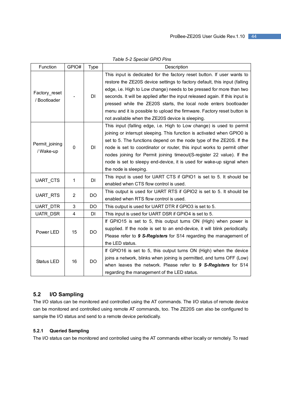 SENA ProBee-ZE20S User Manual | Page 44 / 102