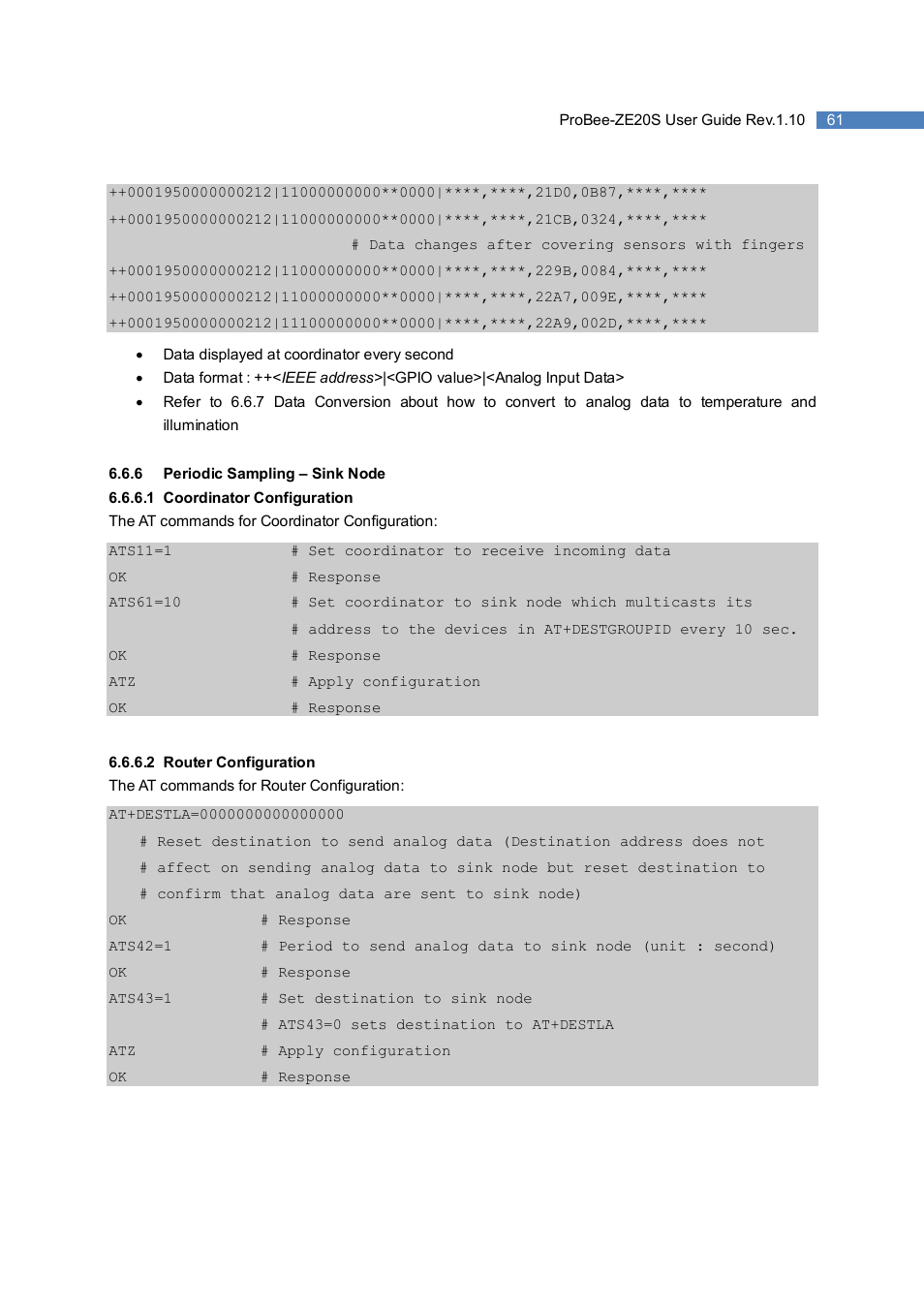 SENA ProBee-ZE20S User Manual | Page 61 / 102