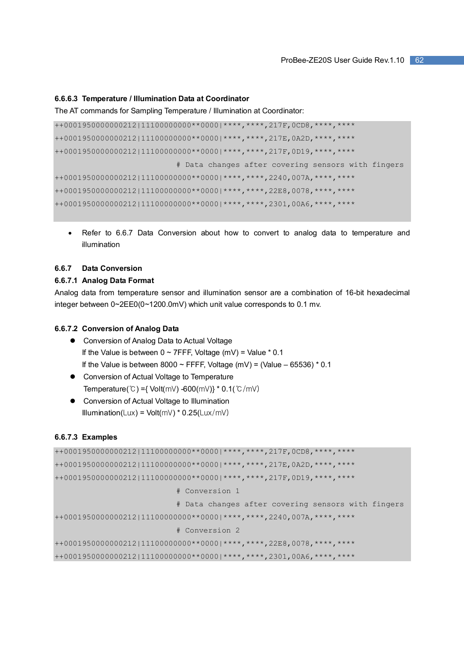 SENA ProBee-ZE20S User Manual | Page 62 / 102