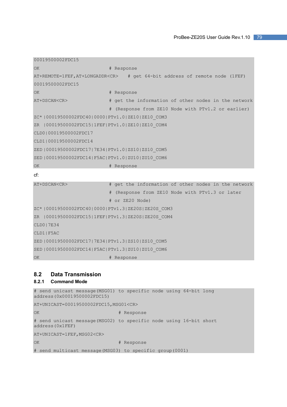 SENA ProBee-ZE20S User Manual | Page 79 / 102