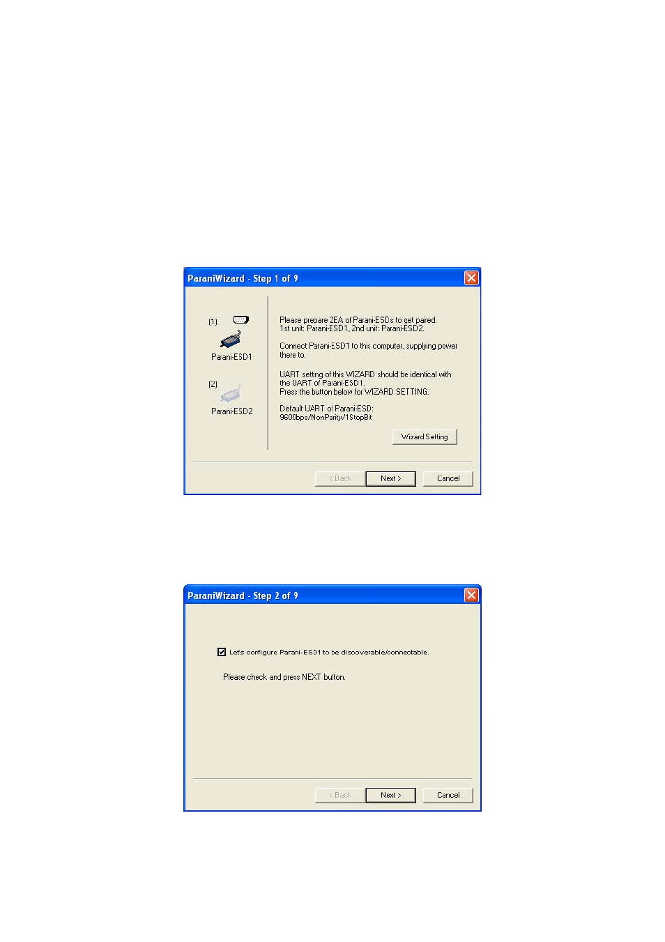 Paraniwizard | SENA Parani-BCD110 User Manual | Page 21 / 65
