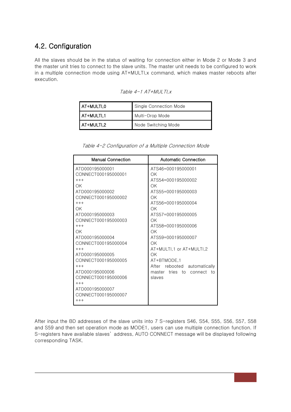 Configuration | SENA Parani-BCD110V3 User Manual | Page 28 / 85
