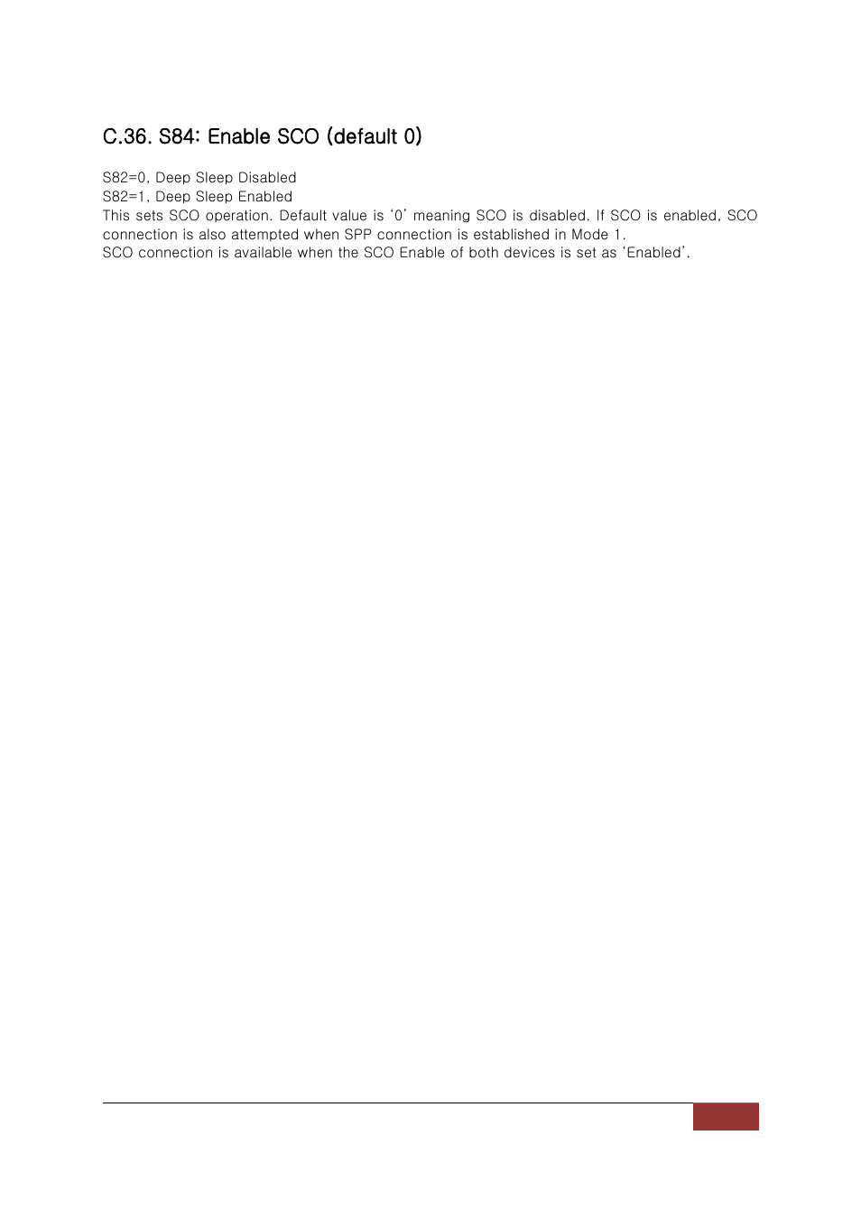 SENA Parani-BCD110V3 User Manual | Page 76 / 85