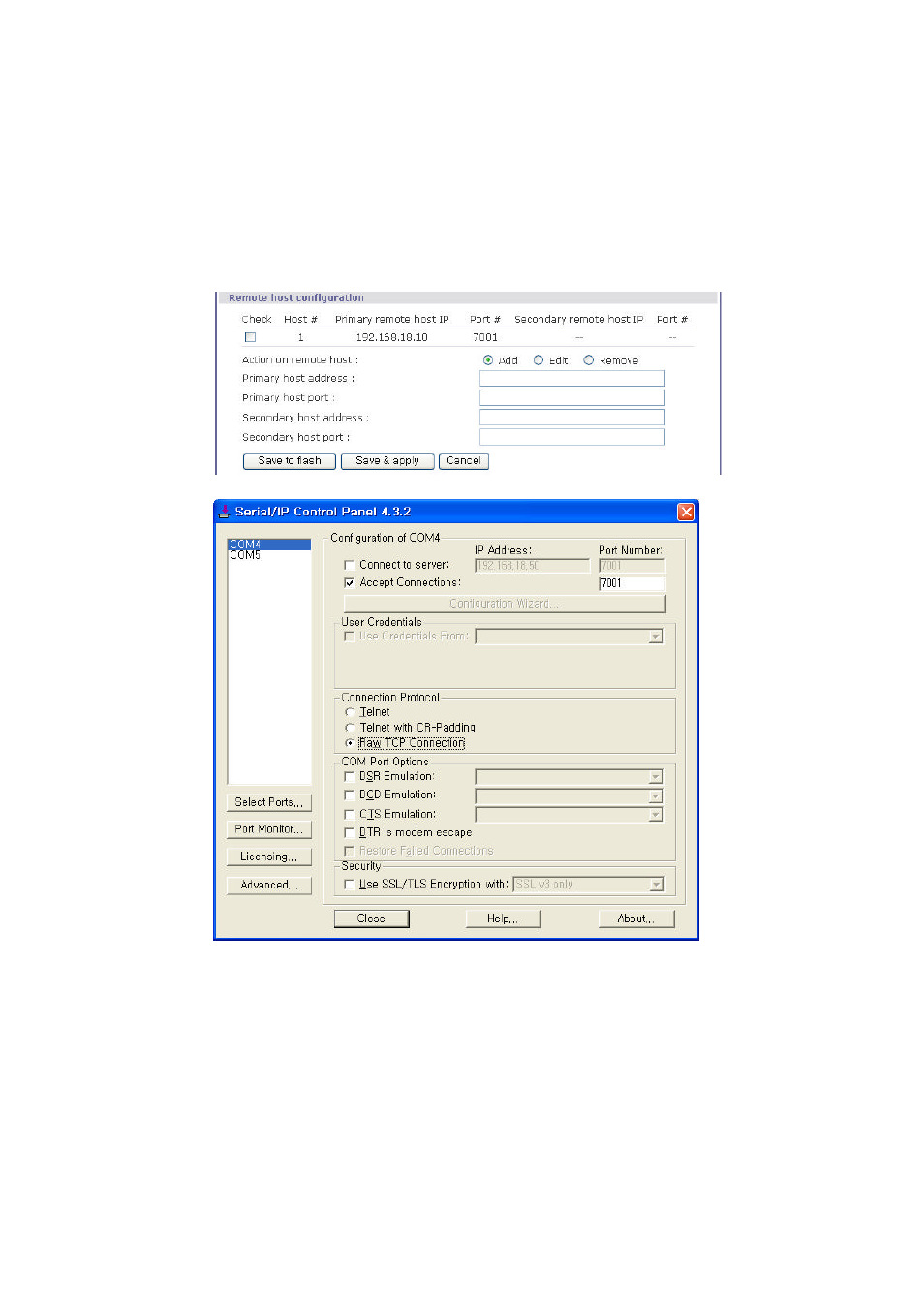 Serial/ip server operation mode, 1 rawtcp operation mode | SENA Device Server and Serial_IP Application Guide User Manual | Page 15 / 26