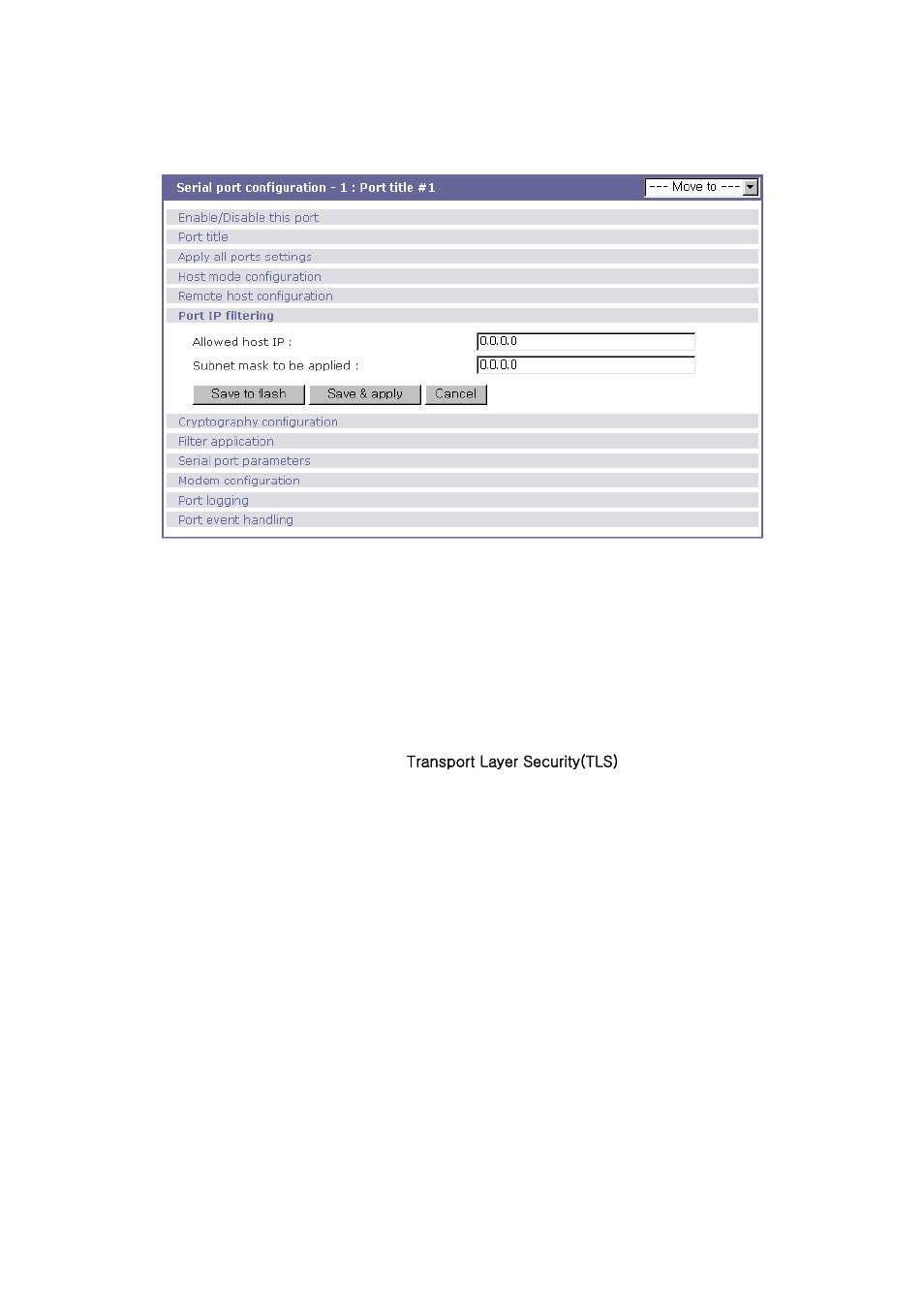 Cryptography configuration | SENA STS Series User Manual | Page 52 / 131