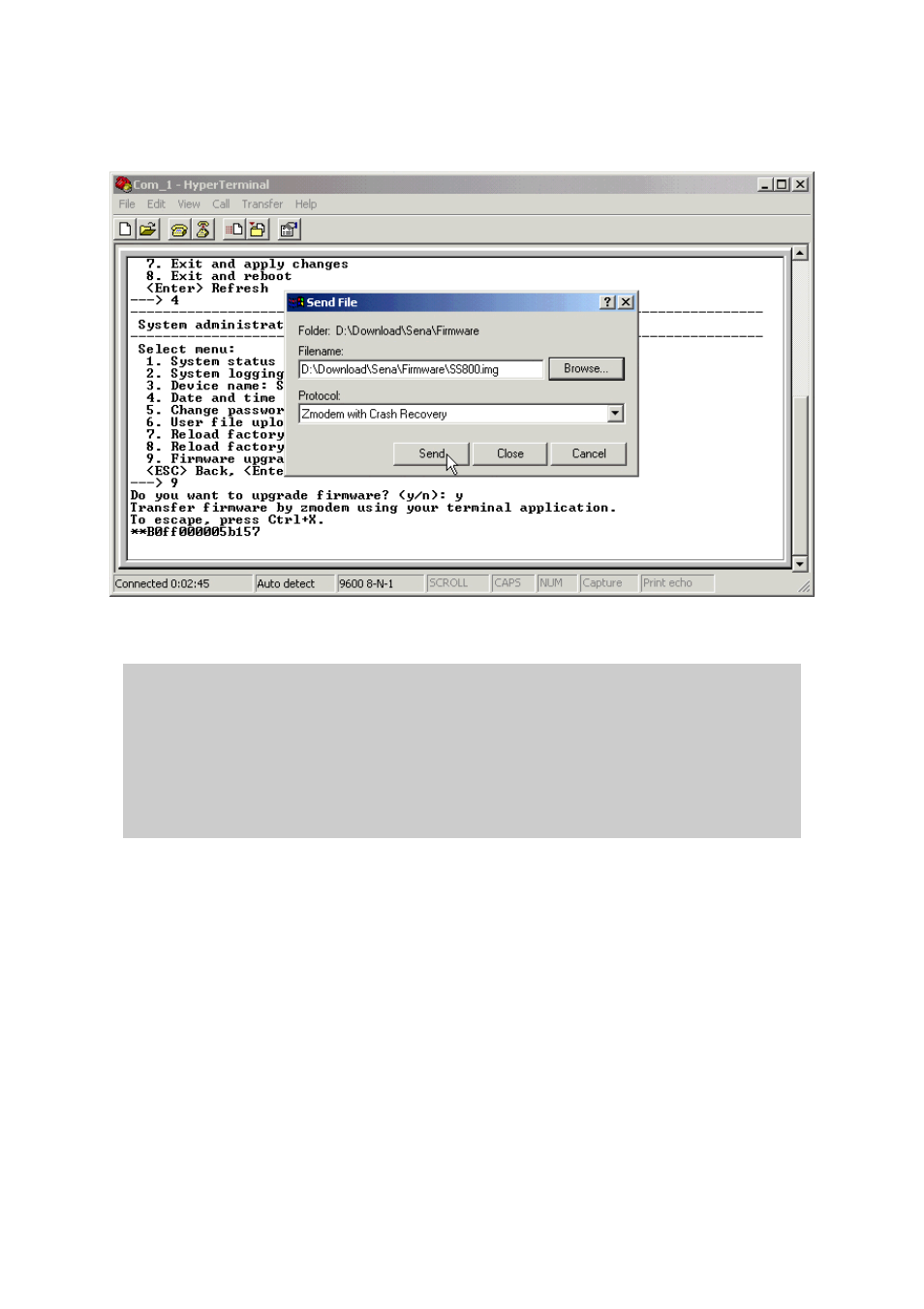 User file uploading | SENA STS Series User Manual | Page 82 / 131