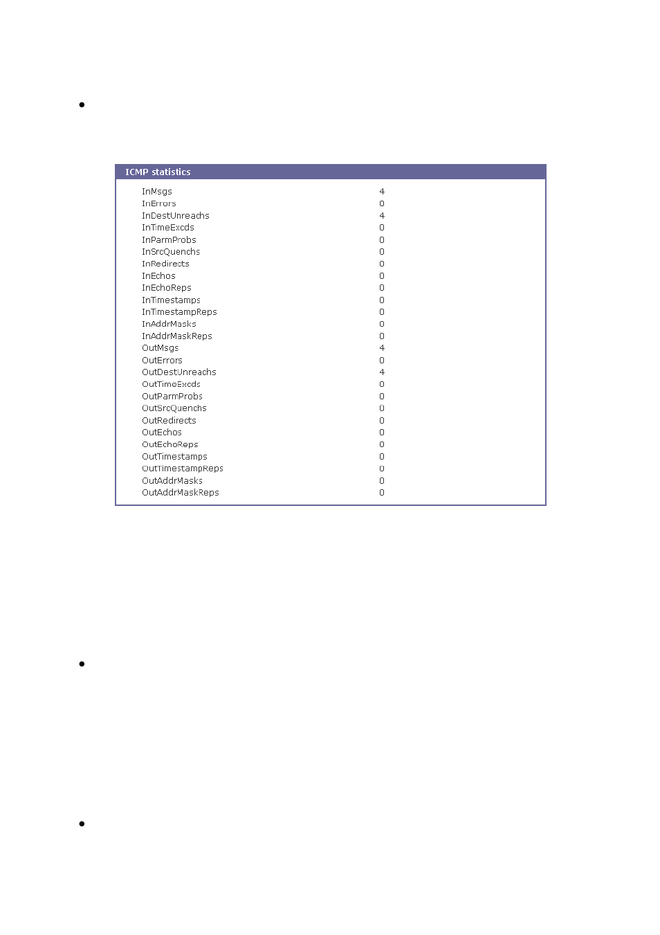 Tcp statistics | SENA STS Series User Manual | Page 90 / 131