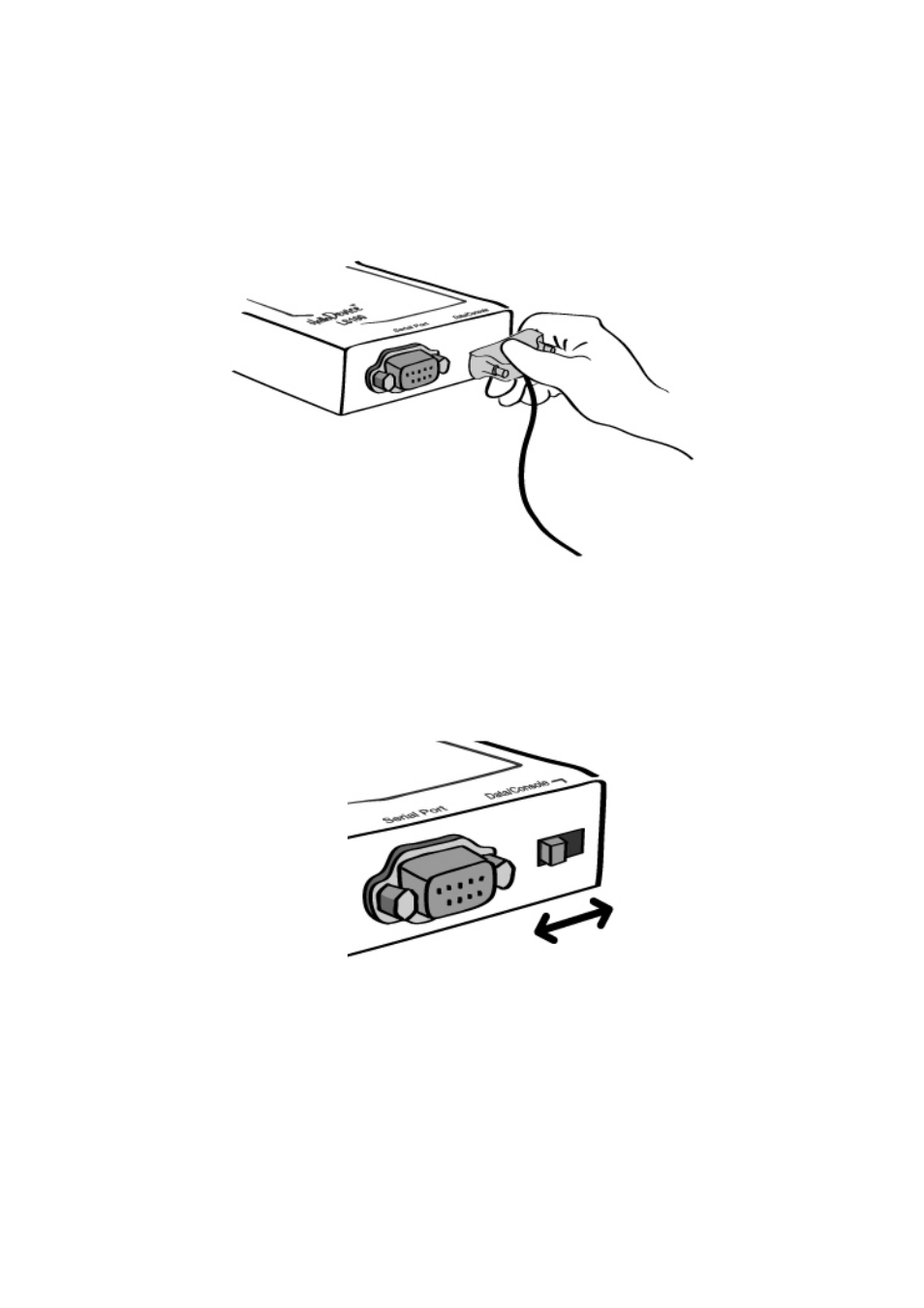 1 using serial console | SENA LS110 User Manual | Page 15 / 66