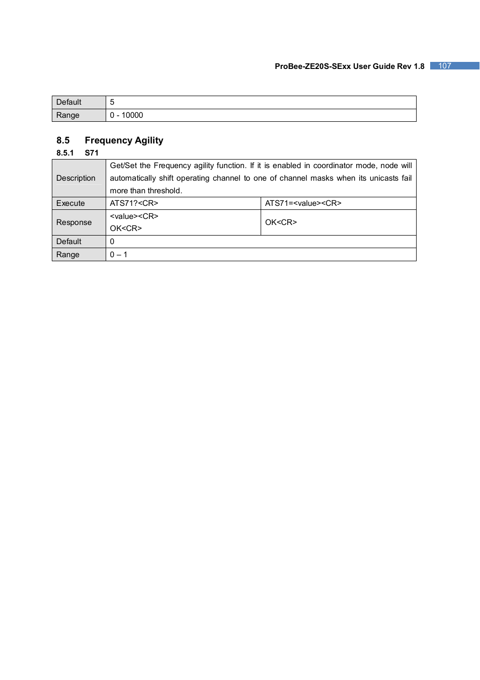 SENA ProBee-ZE20S-SEME User Manual | Page 107 / 118