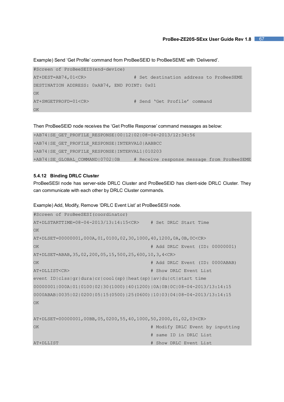 SENA ProBee-ZE20S-SEME User Manual | Page 67 / 118