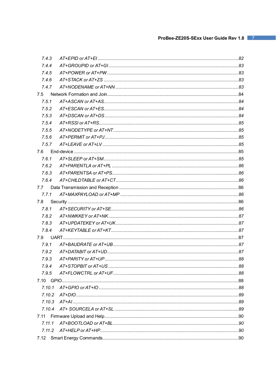SENA ProBee-ZE20S-SEME User Manual | Page 7 / 118