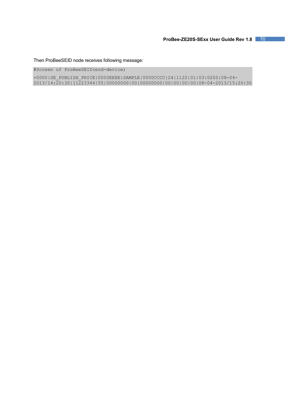 SENA ProBee-ZE20S-SEME User Manual | Page 70 / 118