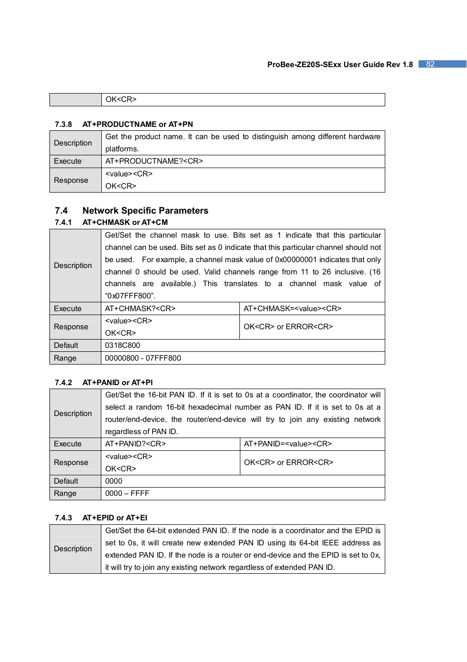 SENA ProBee-ZE20S-SEME User Manual | Page 82 / 118
