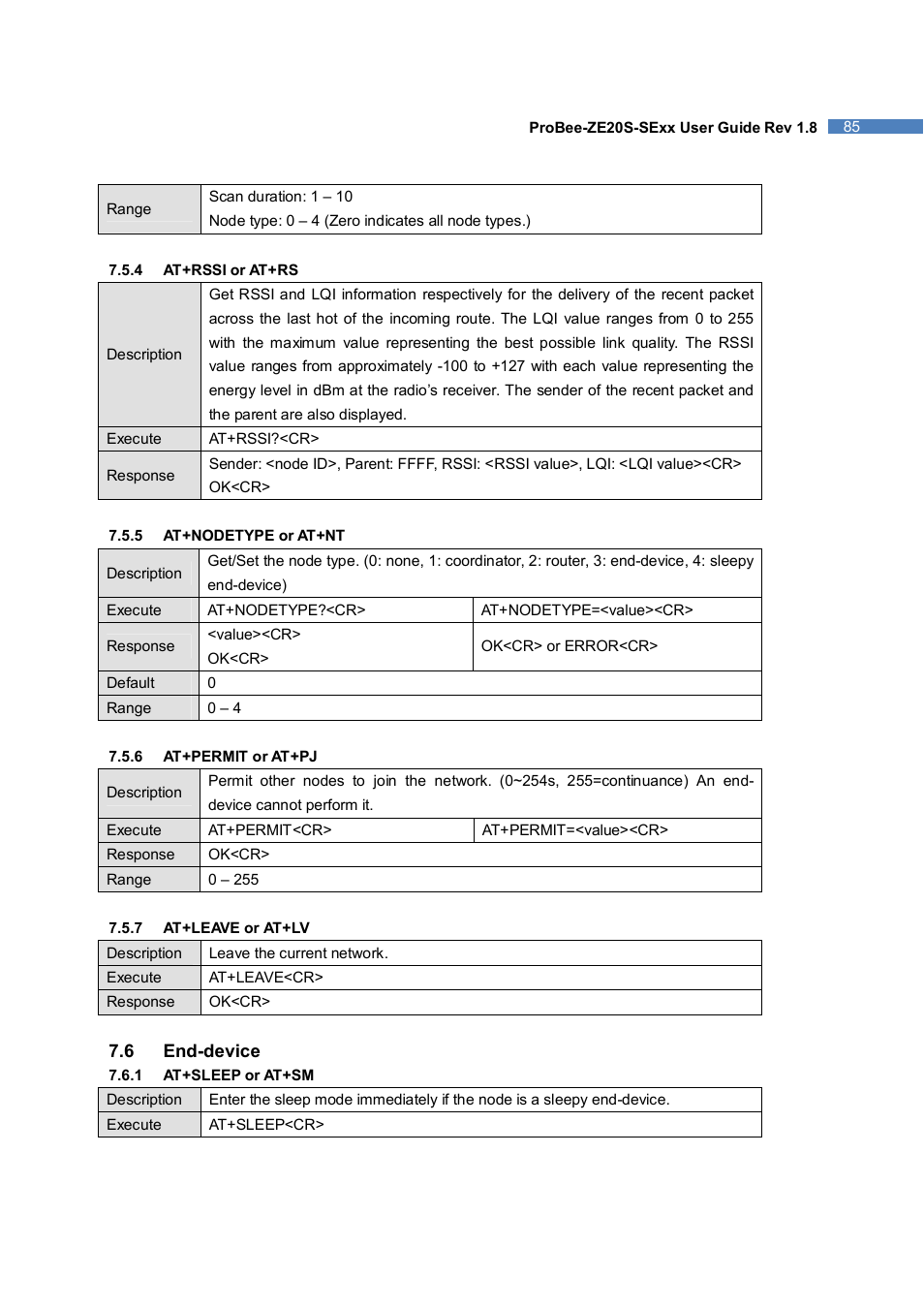 SENA ProBee-ZE20S-SEME User Manual | Page 85 / 118