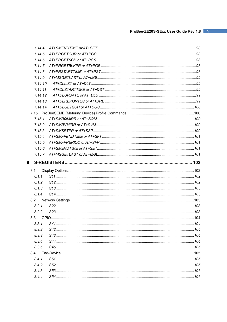 SENA ProBee-ZE20S-SEME User Manual | Page 9 / 118