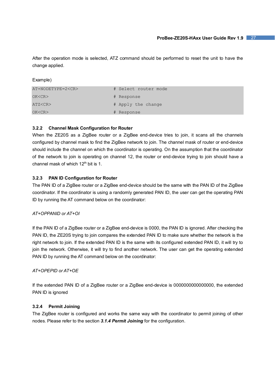 SENA ProBee-ZE20S-HAOL User Manual | Page 27 / 95