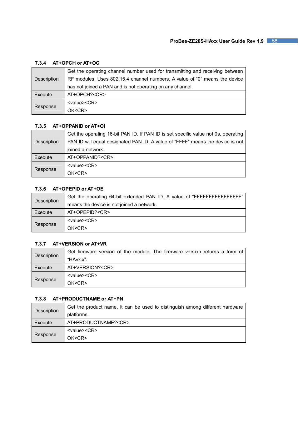 SENA ProBee-ZE20S-HAOL User Manual | Page 58 / 95