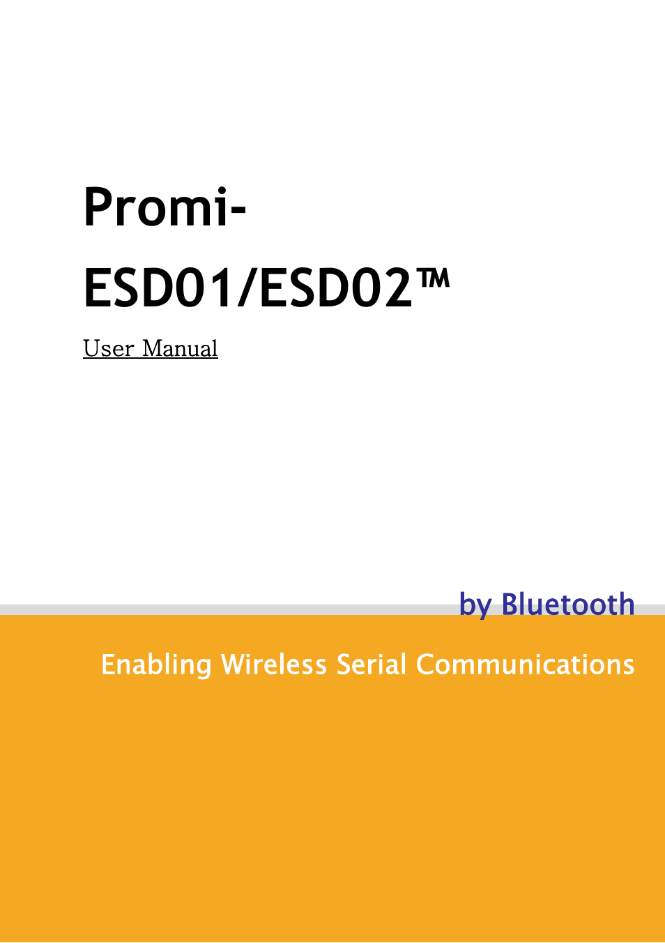 SENA Promi-ESD02 User Manual | 63 pages