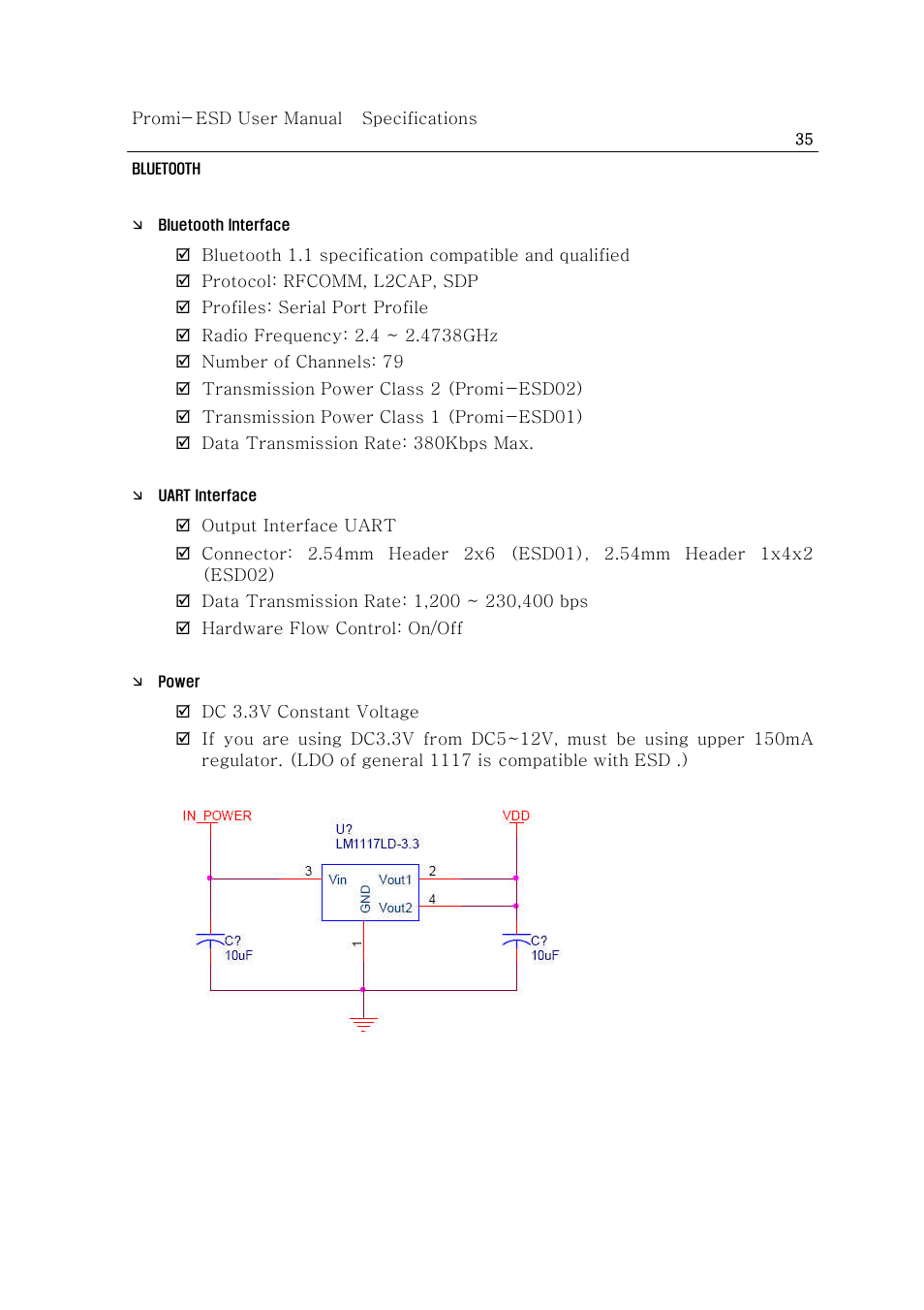 SENA Promi-ESD02 User Manual | Page 35 / 63