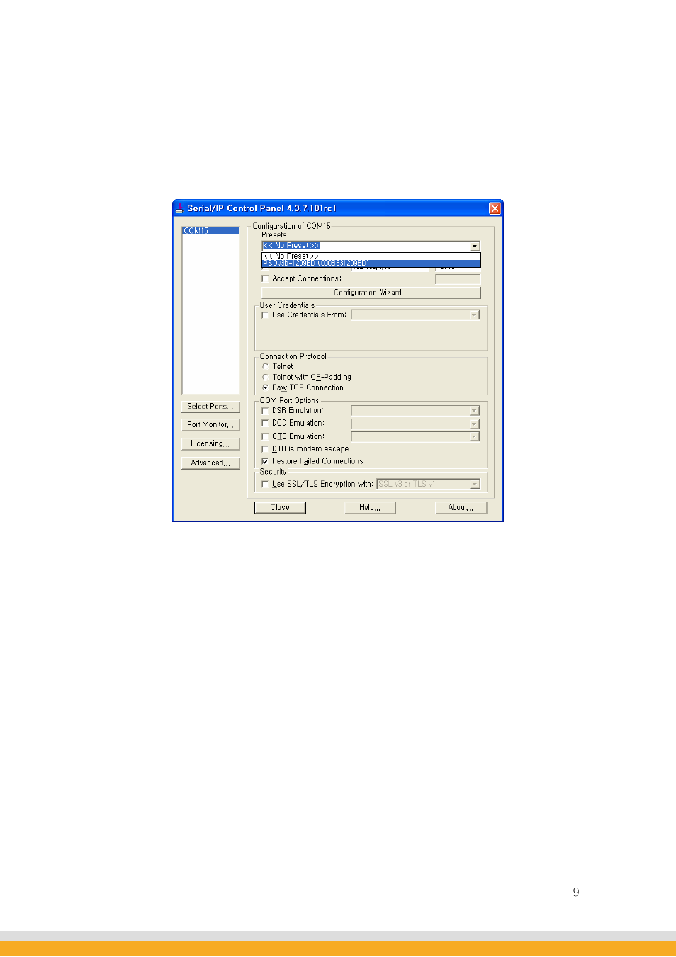 SENA Promi-MSP Quick Install User Manual | Page 9 / 9