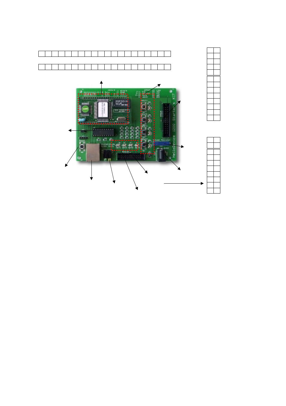 Figure 6.5 the hellodevice demo board | SENA HD1200 User Manual | Page 37 / 53