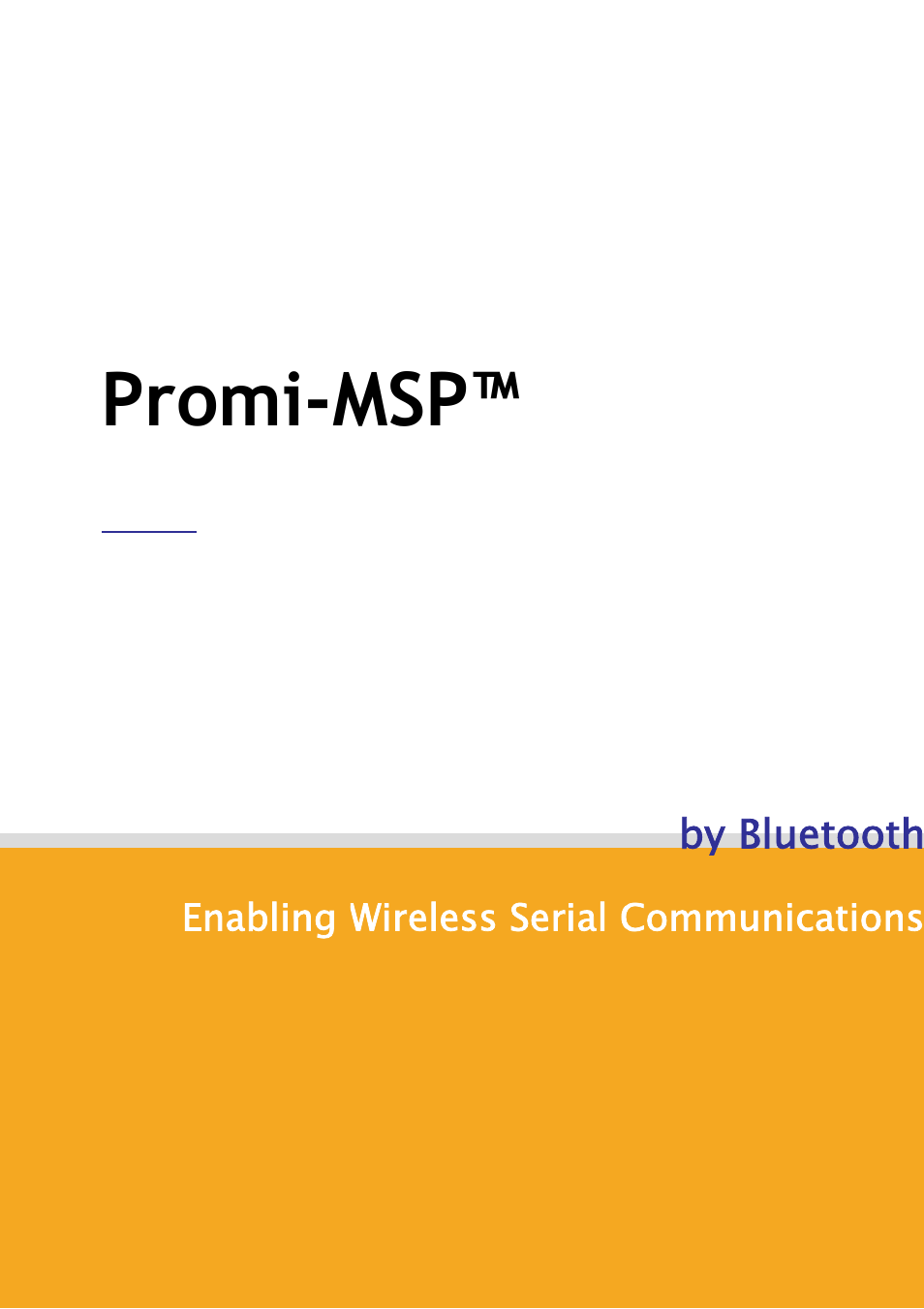 SENA Promi-MSP User Guide User Manual | 73 pages