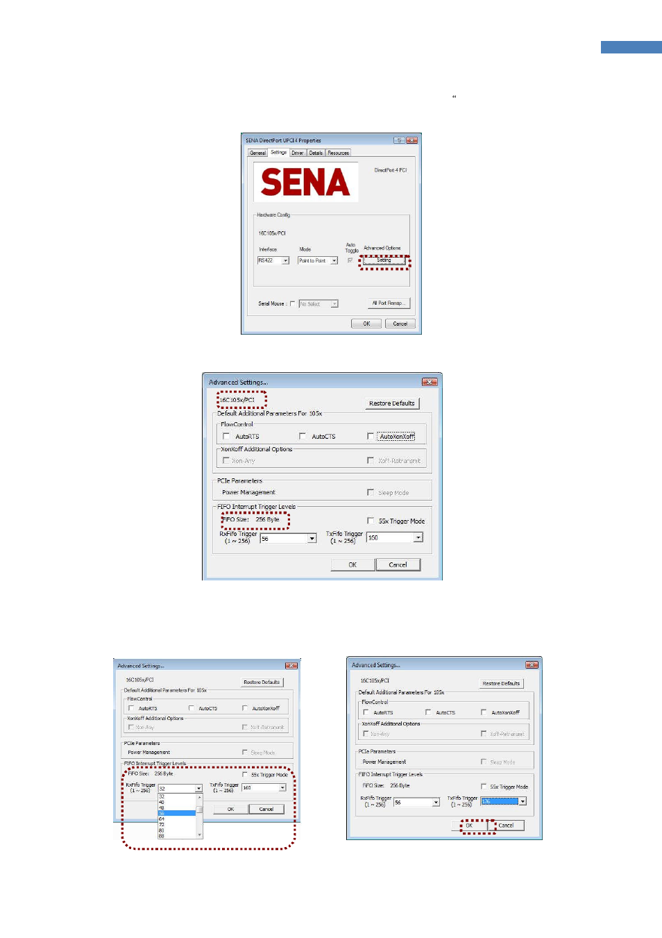 SENA DirectPort UPCI User Manual | Page 14 / 20