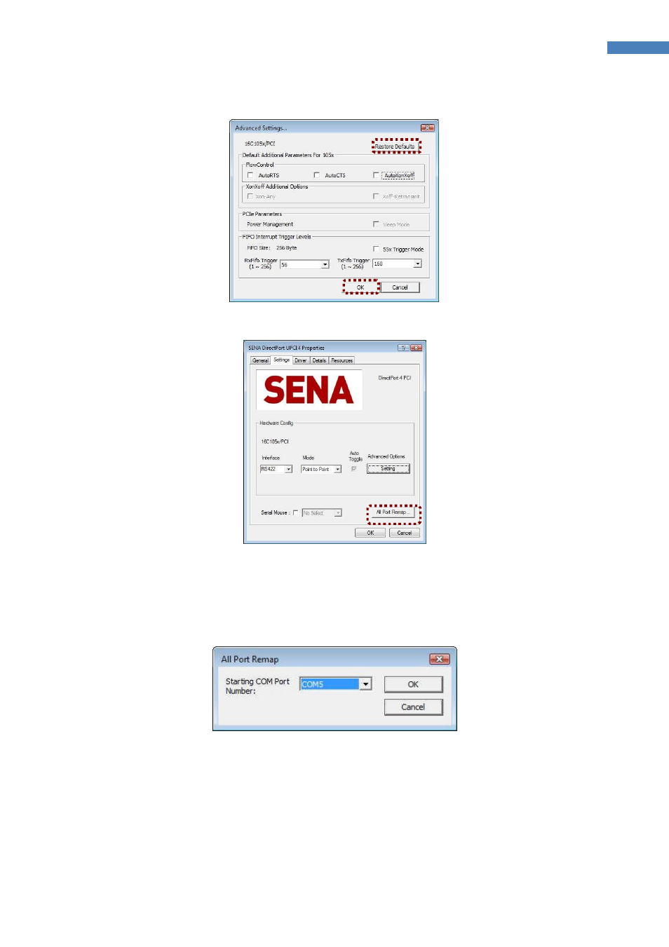 SENA DirectPort UPCI User Manual | Page 16 / 20