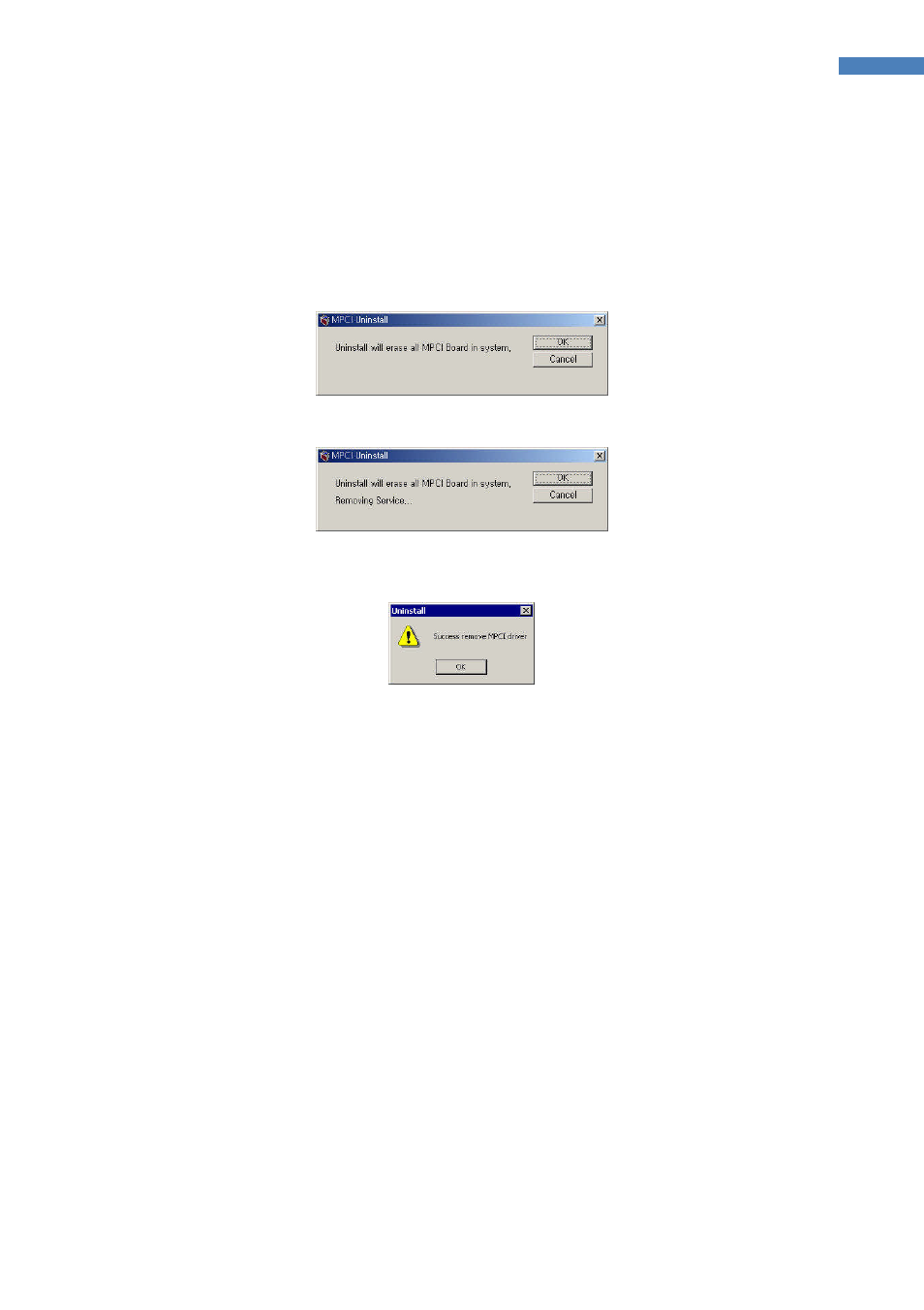 Windows device driver removal | SENA DirectPort UPCI User Manual | Page 18 / 20
