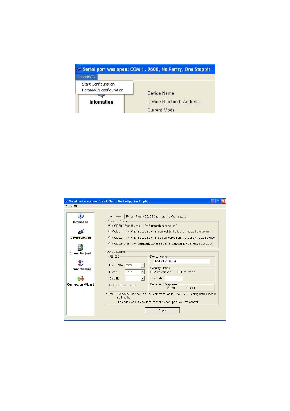 SENA Parani-ESD100V2-110V2 User Manual | Page 16 / 61