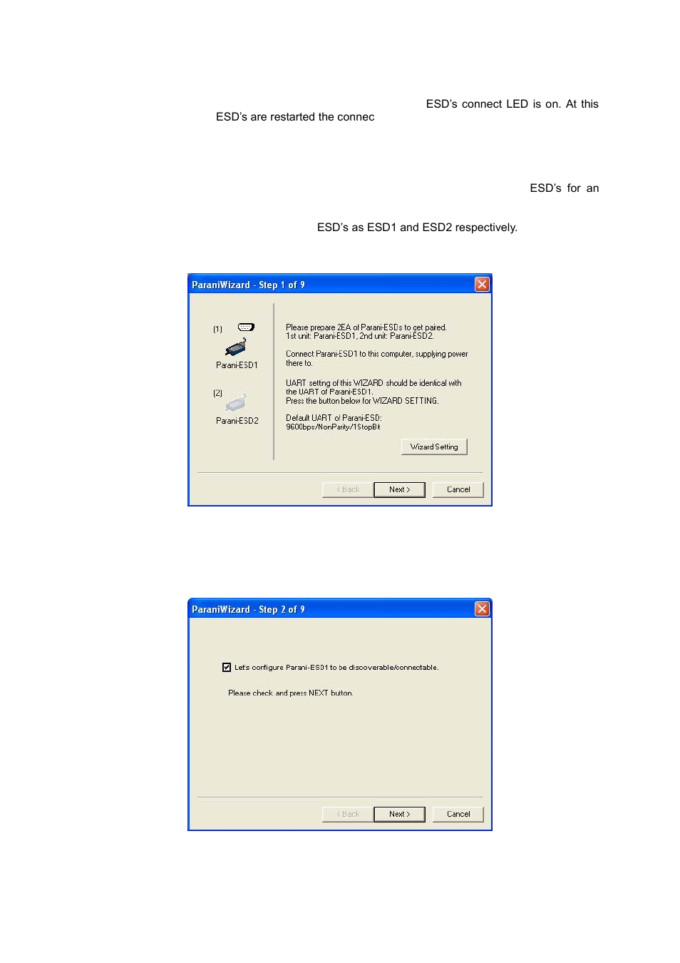 Paraniwizard | SENA Parani-ESD100V2-110V2 User Manual | Page 20 / 61