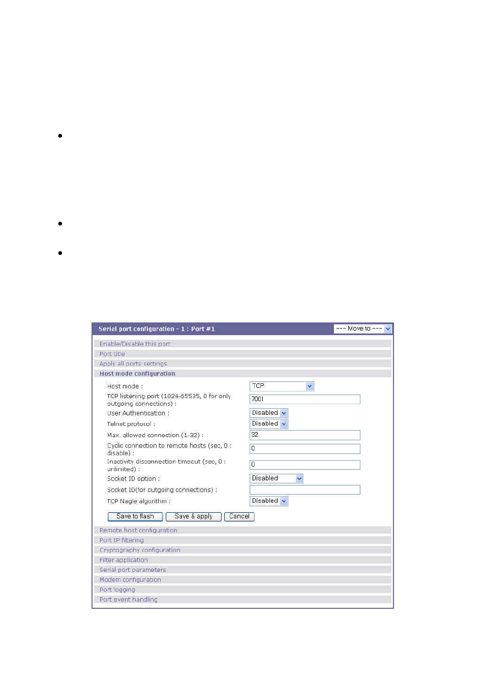 Host mode configuration | SENA SS800 User Manual | Page 45 / 138