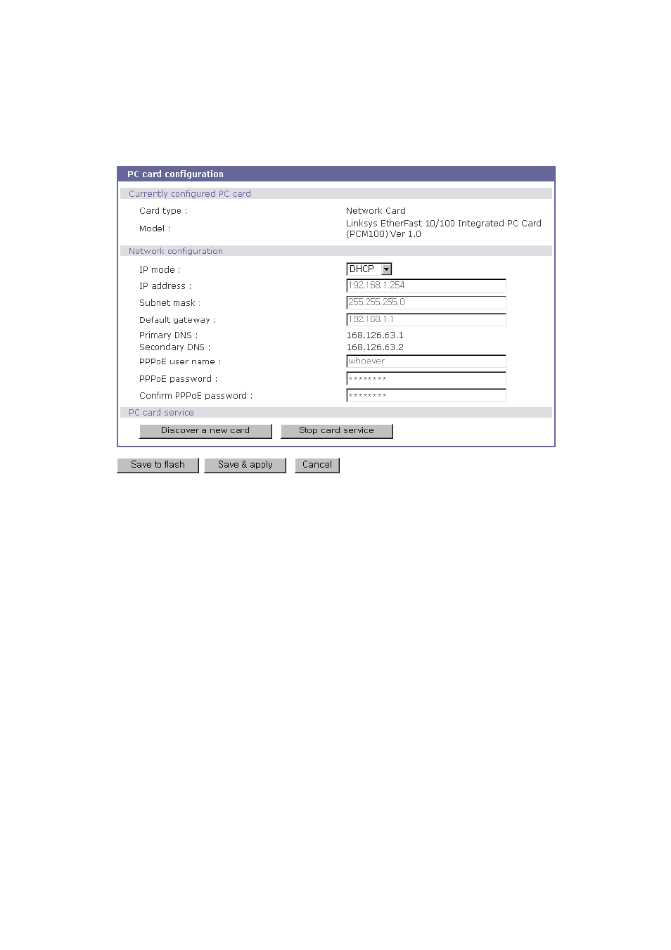 Wireless lan card configuration | SENA SS800 User Manual | Page 74 / 138