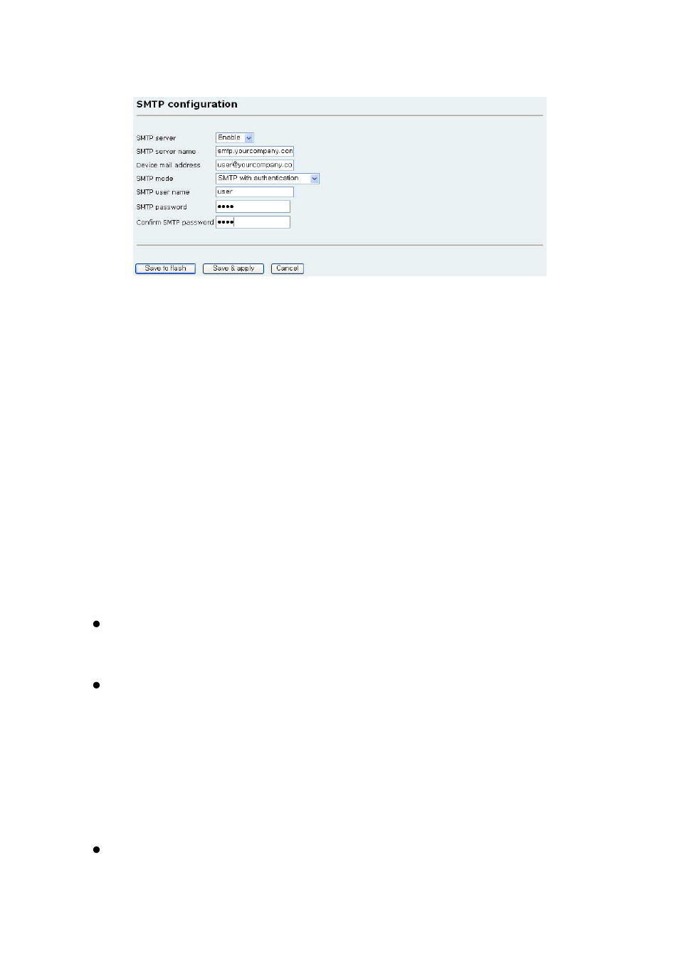 Ip filtering configuration | SENA Parani-MSP1000 User Manual | Page 24 / 82