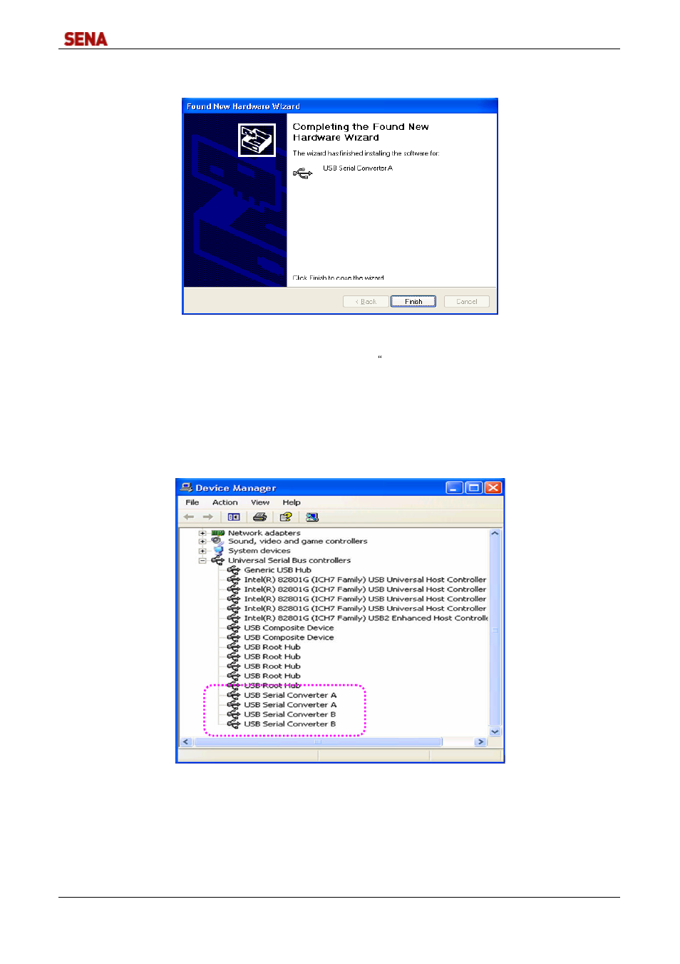 SENA DirectPort-USB User Manual | Page 15 / 36