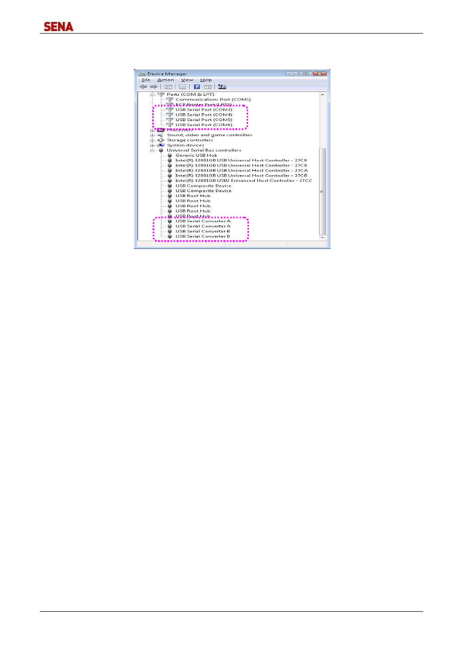 SENA DirectPort-USB User Manual | Page 21 / 36