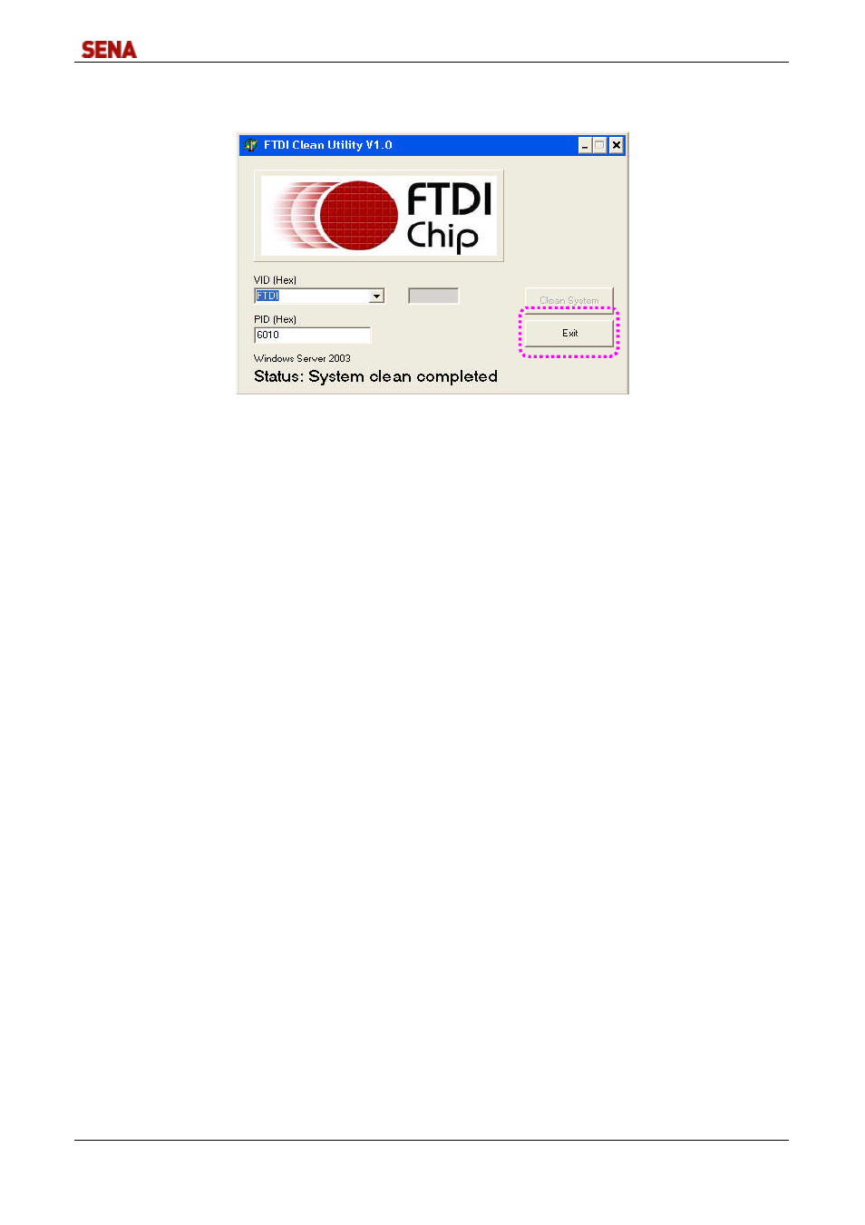 SENA DirectPort-USB User Manual | Page 32 / 36