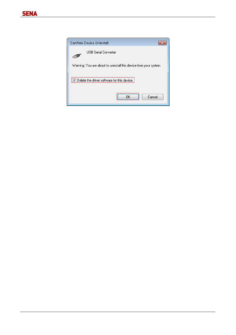SENA DirectPort-USB User Manual | Page 35 / 36